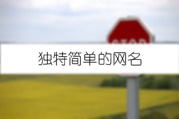 獨(dú)特簡(jiǎn)單的網(wǎng)名